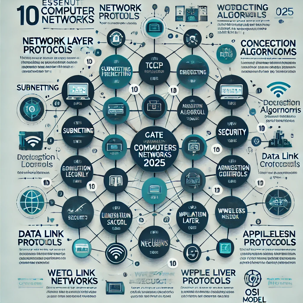 10 Essential GATE Computer Network Important Topics You Must Study for Success in 2025