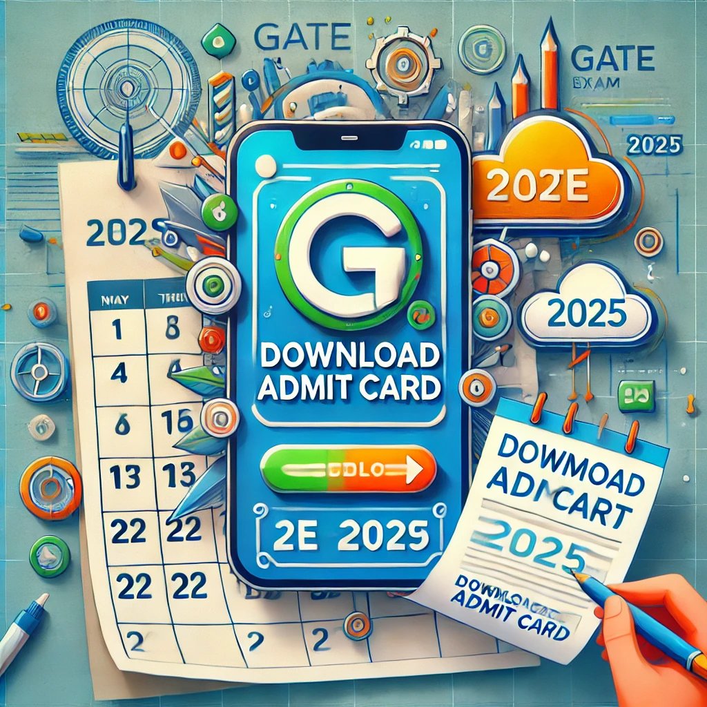 GATE Admit Card 2025 Release Date Announced: How to Download and Key Details