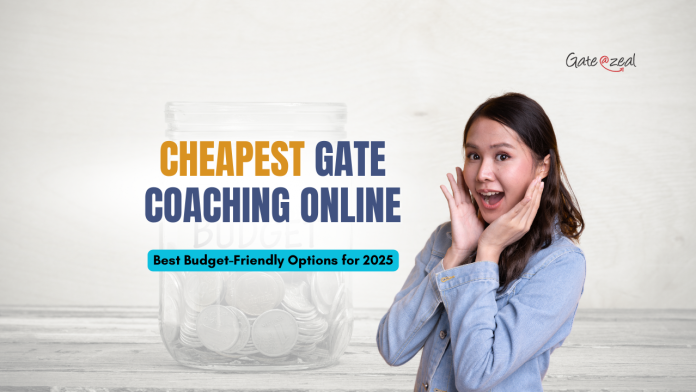Cheapest GATE Coaching Online