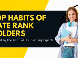 Top Habits of GATE Rank Holders