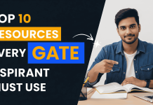 Top 10 Resources Every GATE Aspirant Must Use Top 10 Resources Every GATE Aspirant Must Use