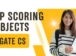 Top Scoring Subjects in GATE CS