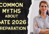 Common Myths About GATE 2026 Preparation – Busted by GATEatZeal Common Myths About GATE 2026 Preparation