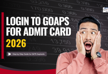 Login to GOAPS for Admit Card 2026| Step-by-Step Guide for GATE Aspirants | Gate At Zeal Indore Login to GOAPS for Admit Card