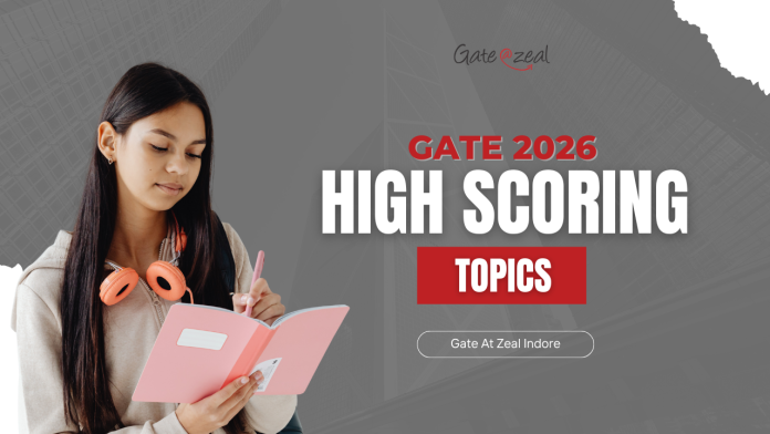 GATE 2026 High Scoring Topics GATE 2026 High Scoring Topics