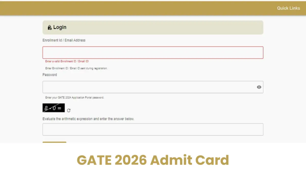 GATE Exam 2026