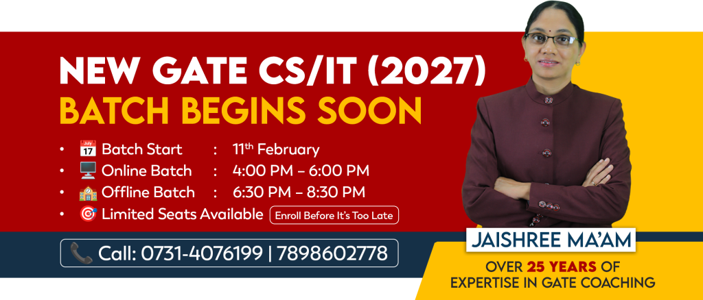 GATE CS Foundation Batch for Beginners
