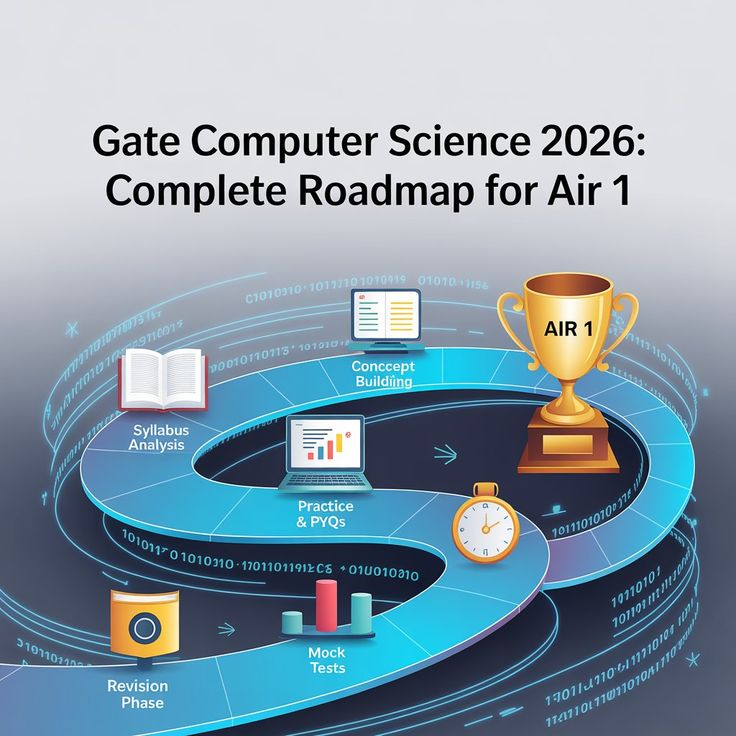 1-year roadmap for GATE CS 2027