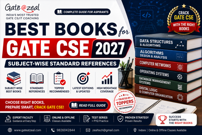 Best Books for GATE CSE 2027