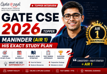 GATE CSE 2026 Topper Maninder (AIR 1) | His Exact Study Plan GATE CSE 2026 Topper Maninder
