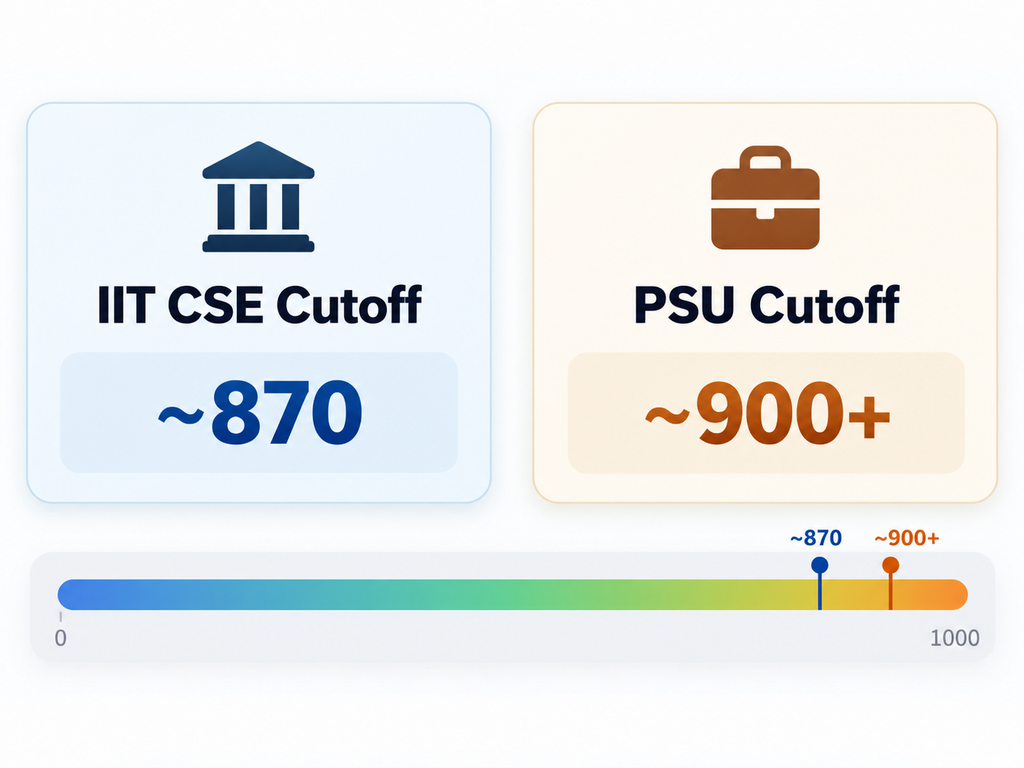 GATE Cutoff Trends